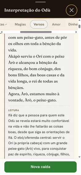 Aba Versos da caída: versos em yorùbá com tradução